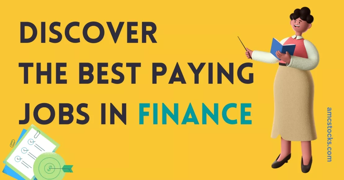Best Paying Jobs in Finance,consumer services