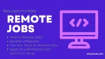 remote jobs work from home remotely hiring now
