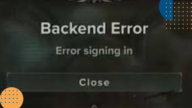 darktide backend error error signing in