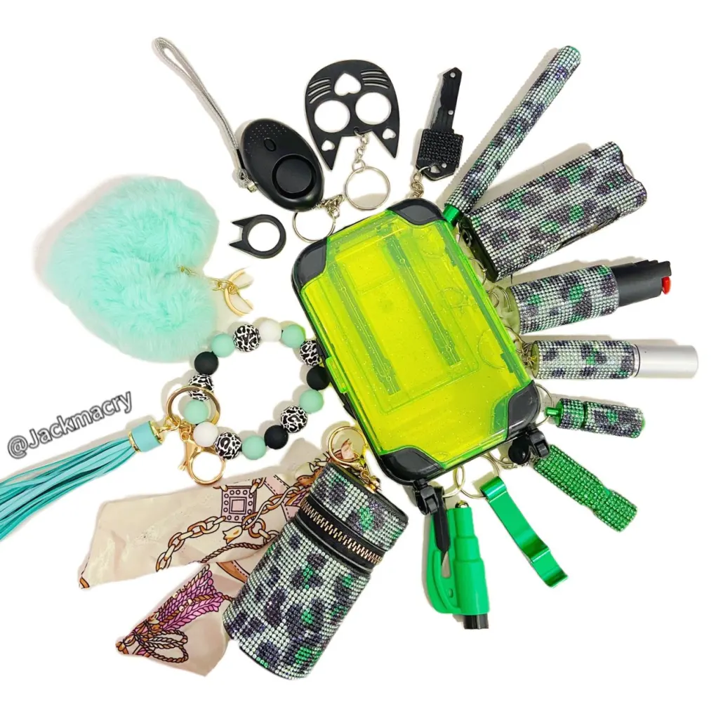 trending Self-Defense Keychain Set for women